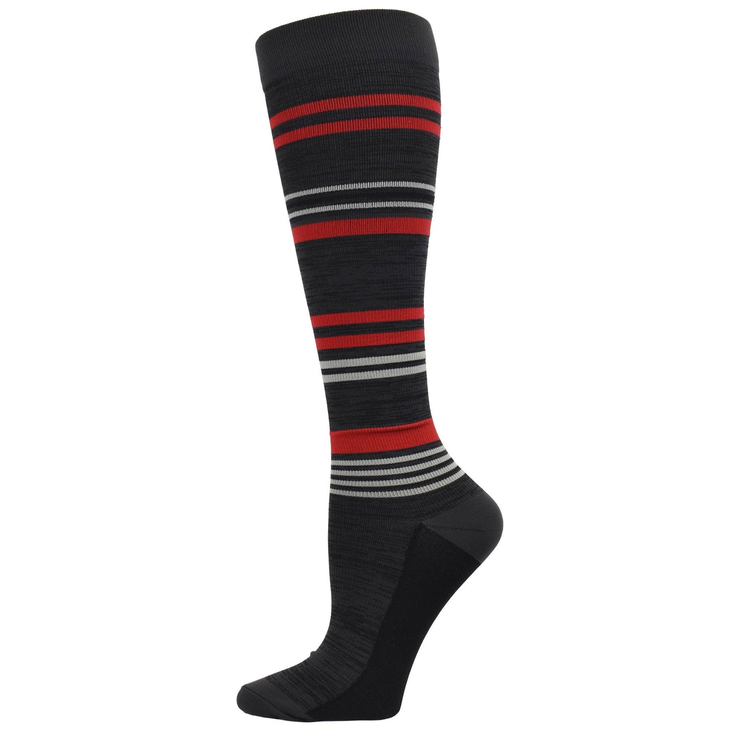 Men's Marled Stripes Compression Socks