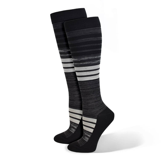 Men's Charcoal Marled Compression Socks