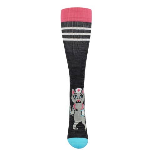 Fashion Compression  Medical Kitty  Socks