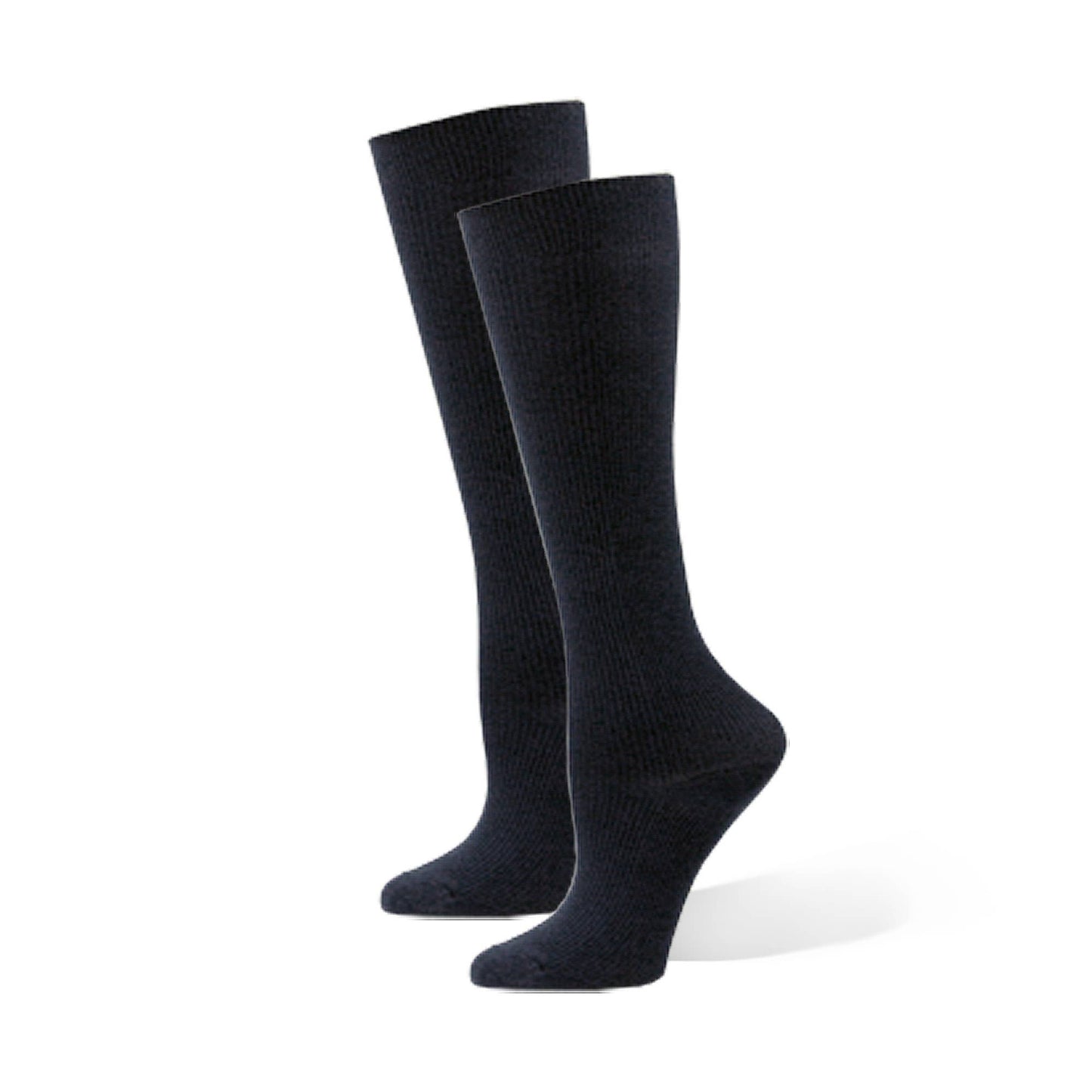 Solid Black XL Compression Socks