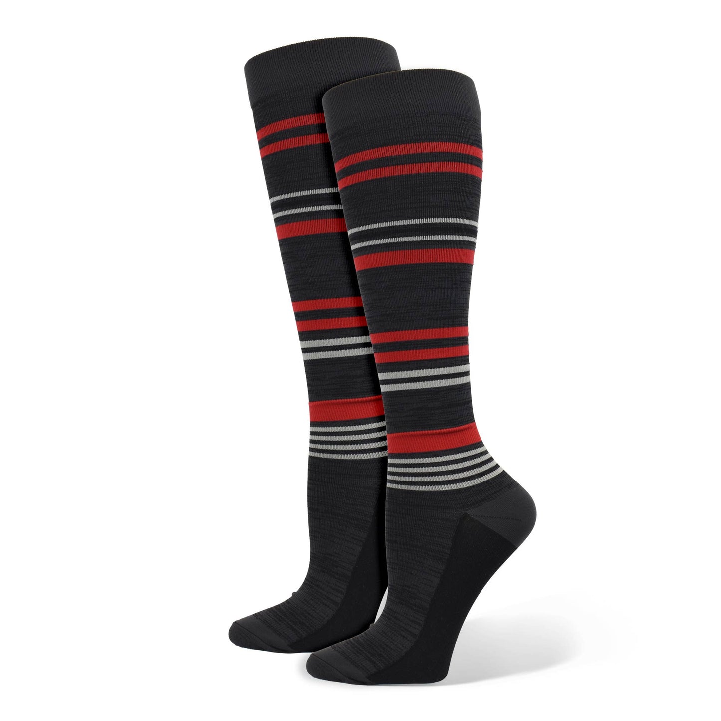 Men's Marled Stripes Compression Socks